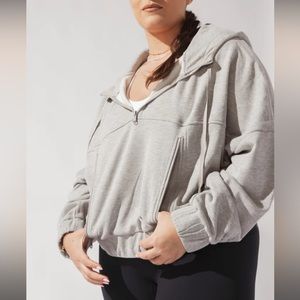 Popflex Half Zip Warm Up Hoodie